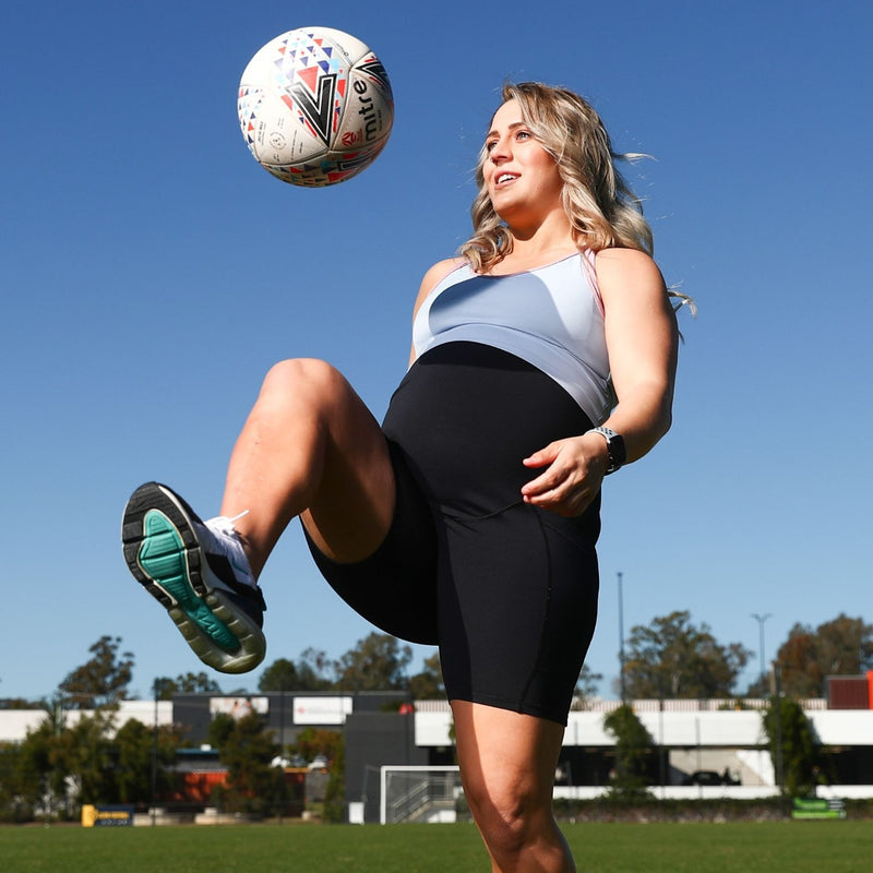 emama Maternity Bike Shorts - Black