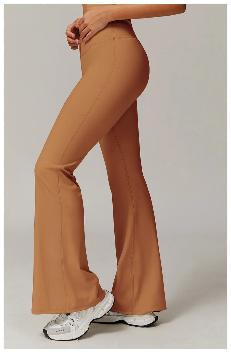 Flared Leggings - mum tum hiding