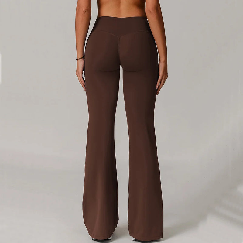 Flared Leggings - mum tum hiding